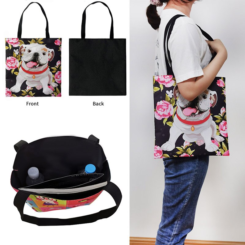 Chihuahua Print Tote Bag