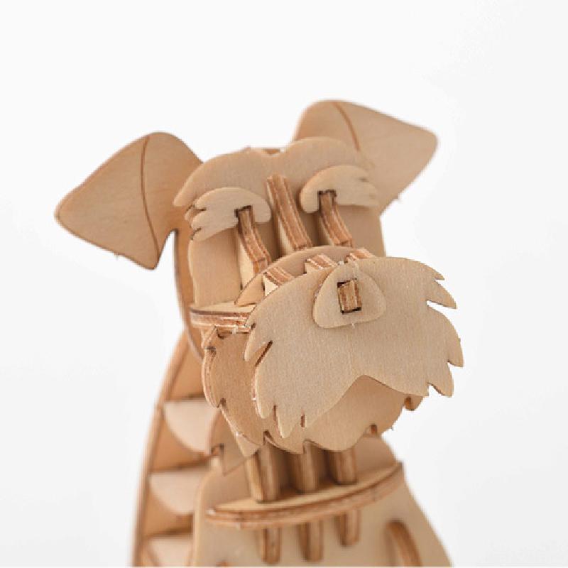 3D Doggy Wooden Puzzle