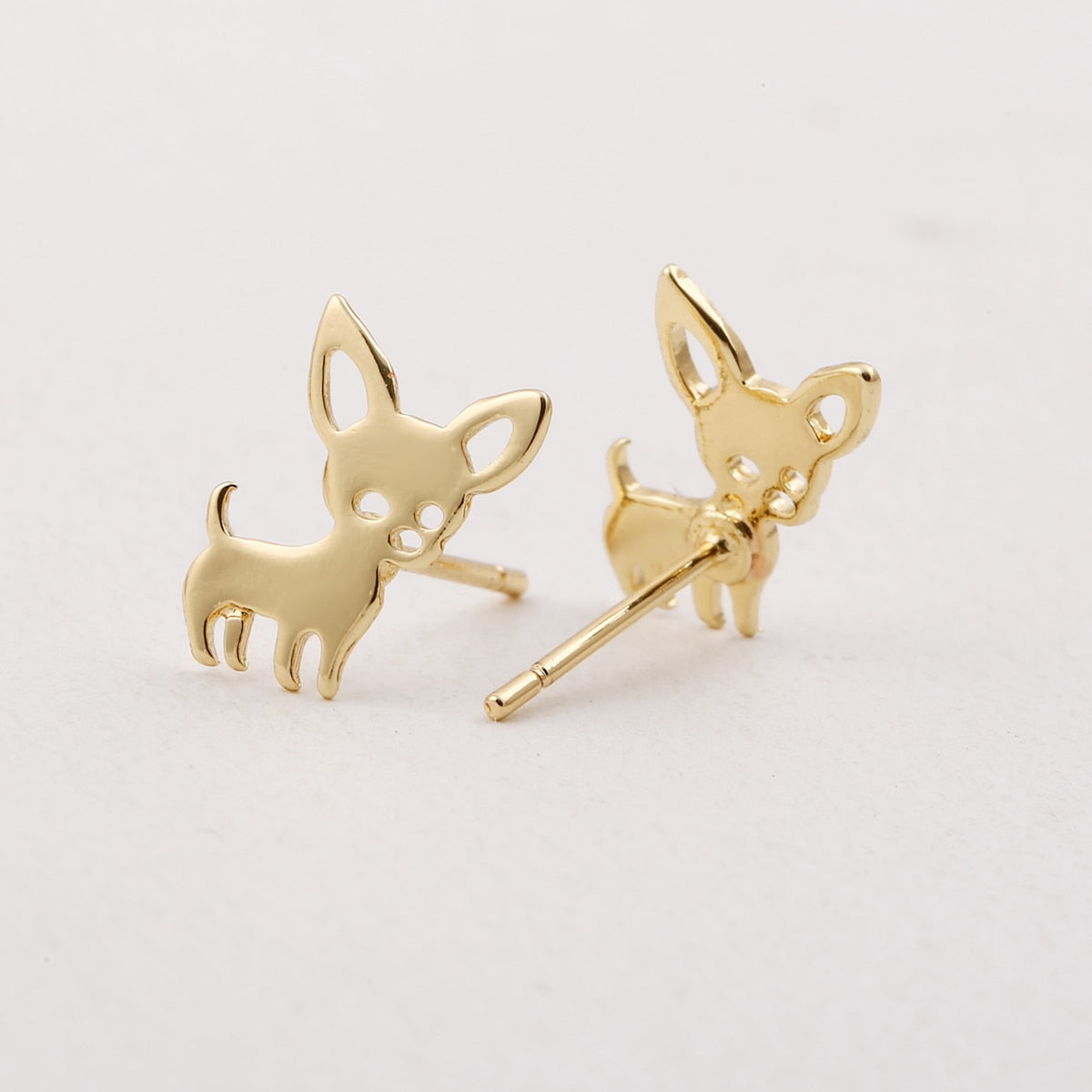 Chihuahua Stud Earrings