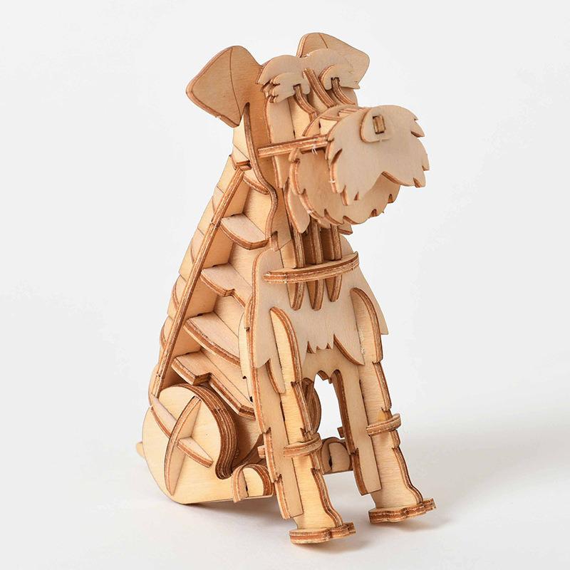 3D Doggy Wooden Puzzle