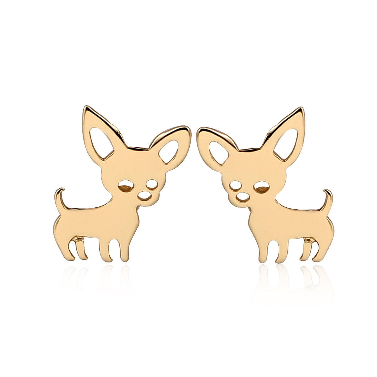 Chihuahua Stud Earrings