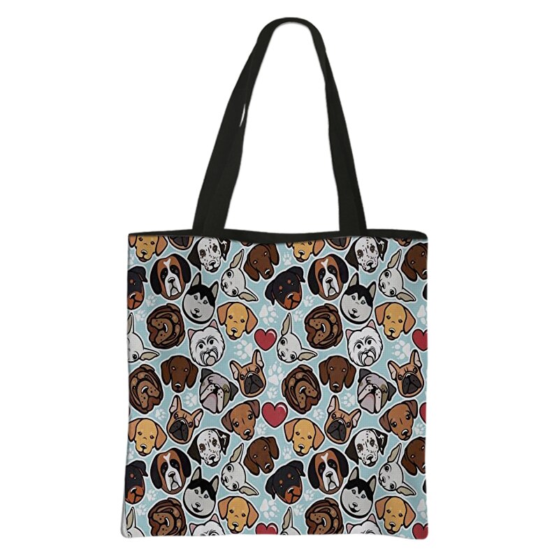 Chihuahua Print Tote Bag