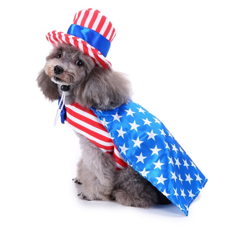 Uncle Sam Dog Costume