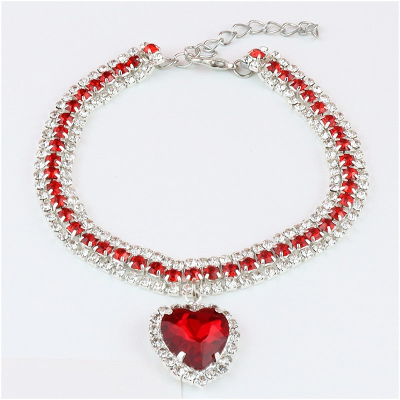 The Heart of the Chihuahua Diamond Necklace