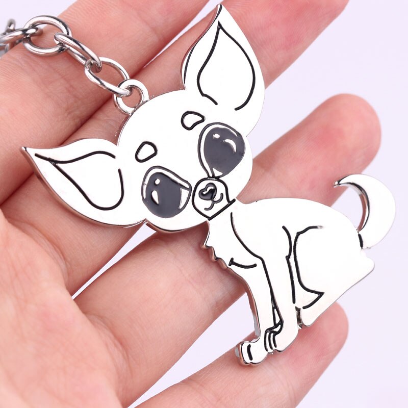 Cartoon Chihuahua Key Chain