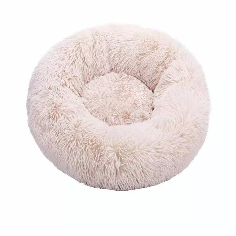 Fluffy Donut Doggy Bed